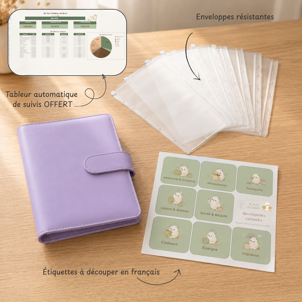 Classeur Budget - Format A6